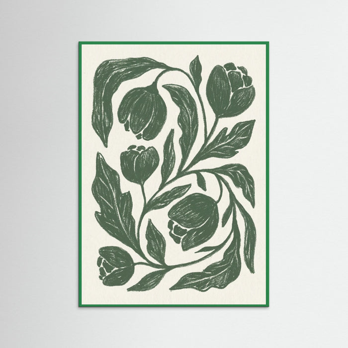 Green Wood Botanical Flow