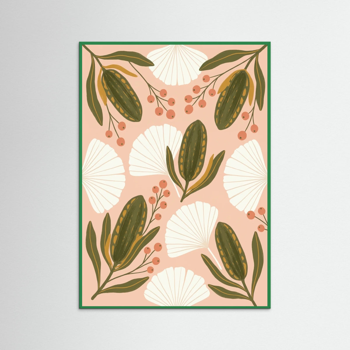 Green Wood Botanical Flow