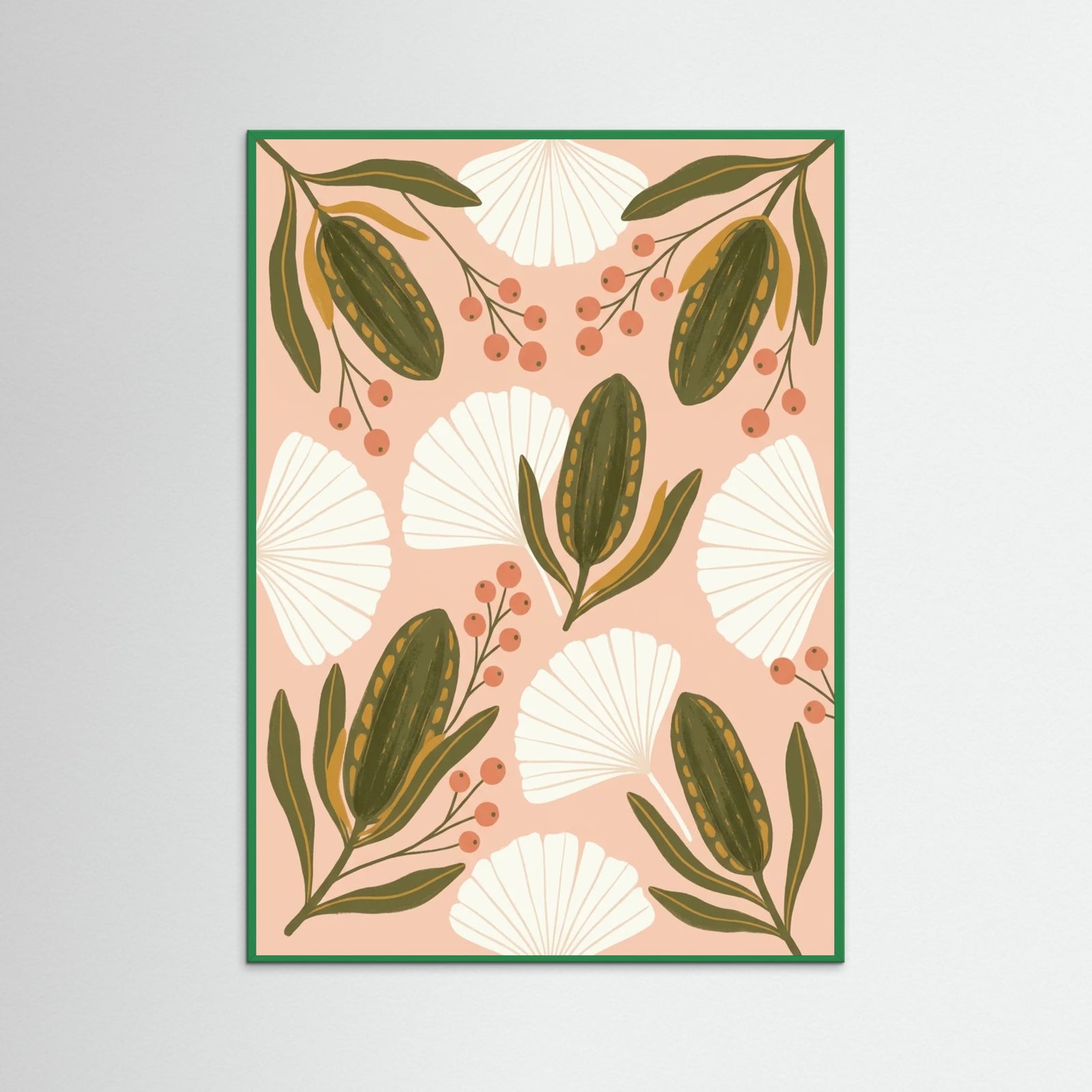 Green Wood Botanical Flow