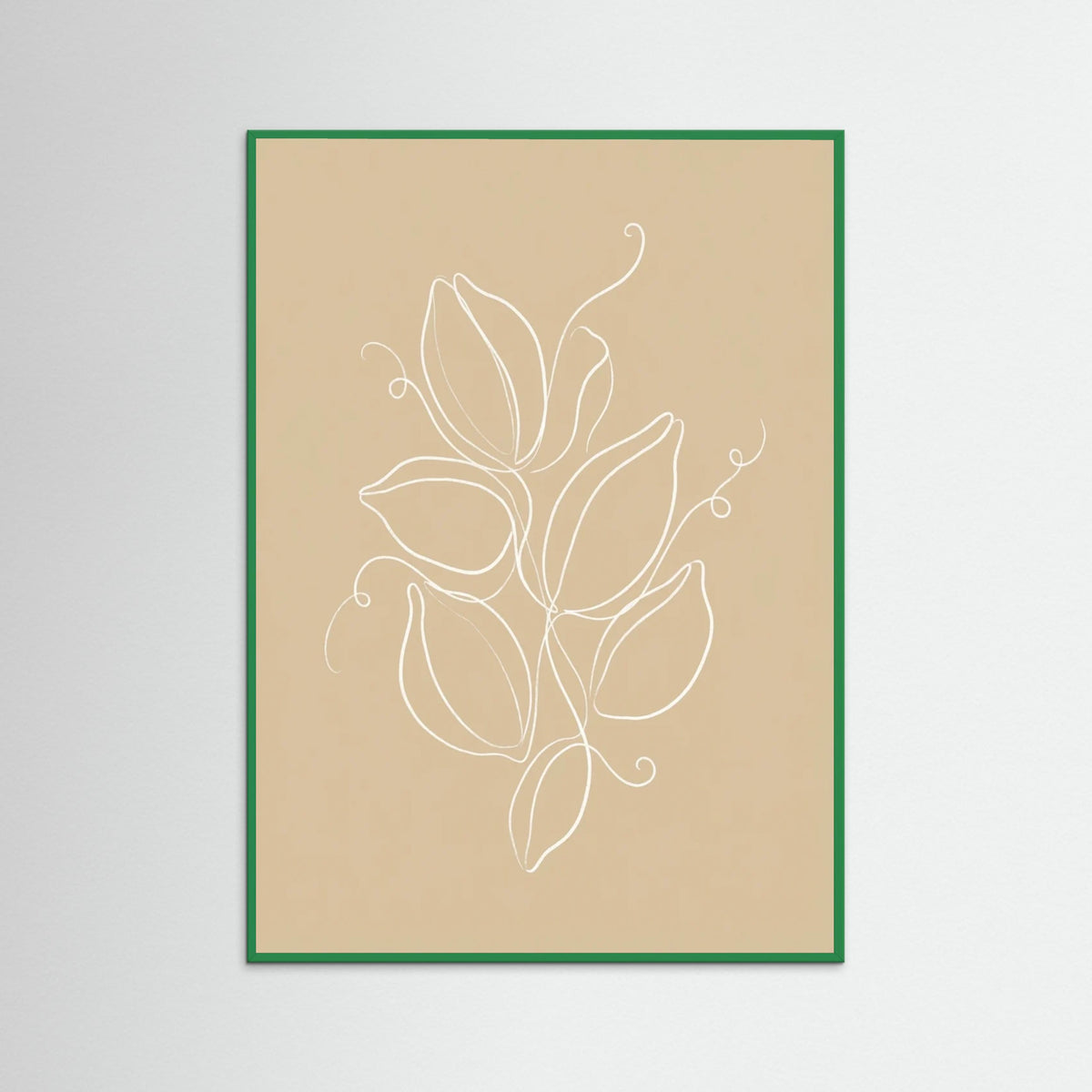 Green Wood Botanical Simplicity