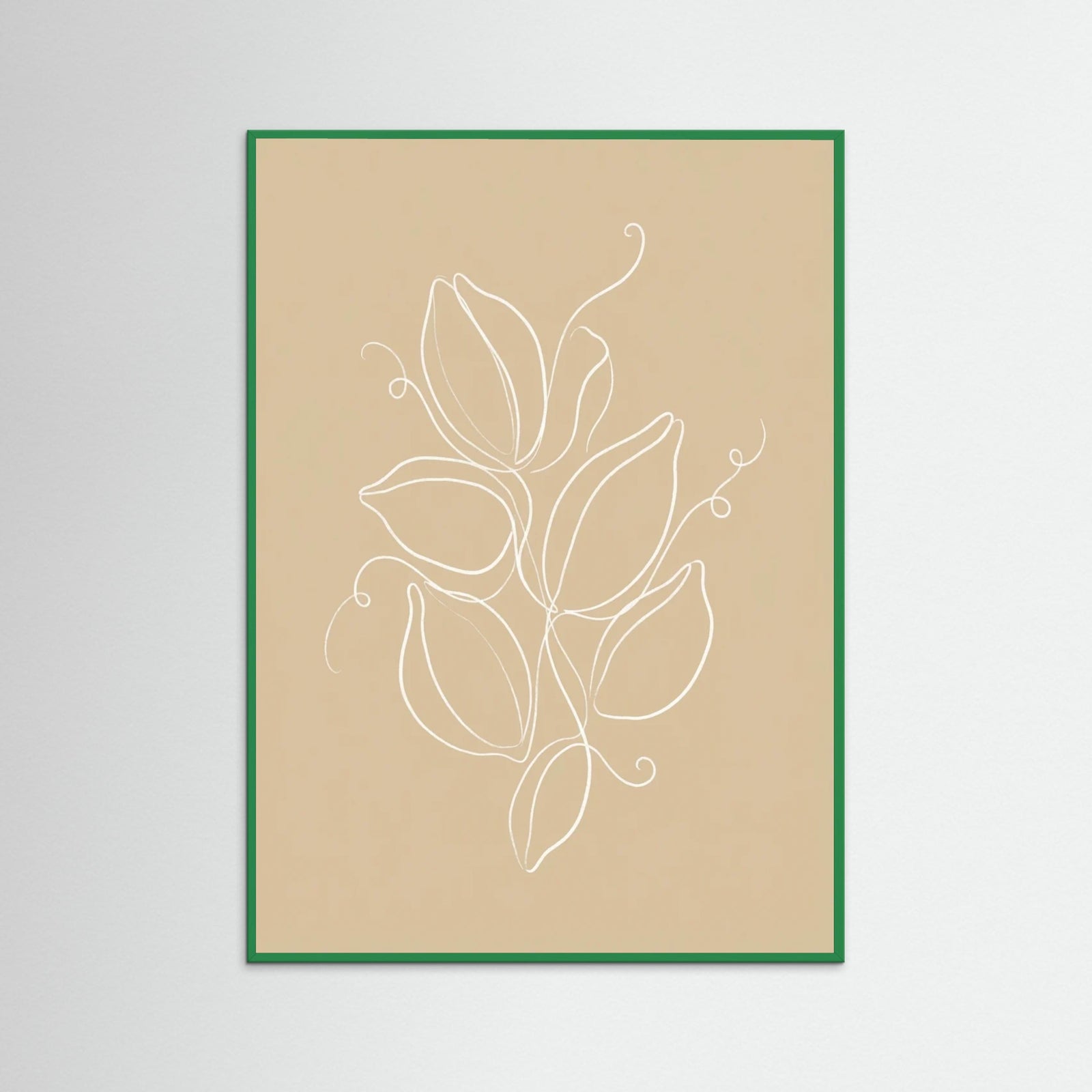 Green Wood Botanical Simplicity
