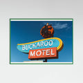 Green Wood Buckaroo Motel Poster