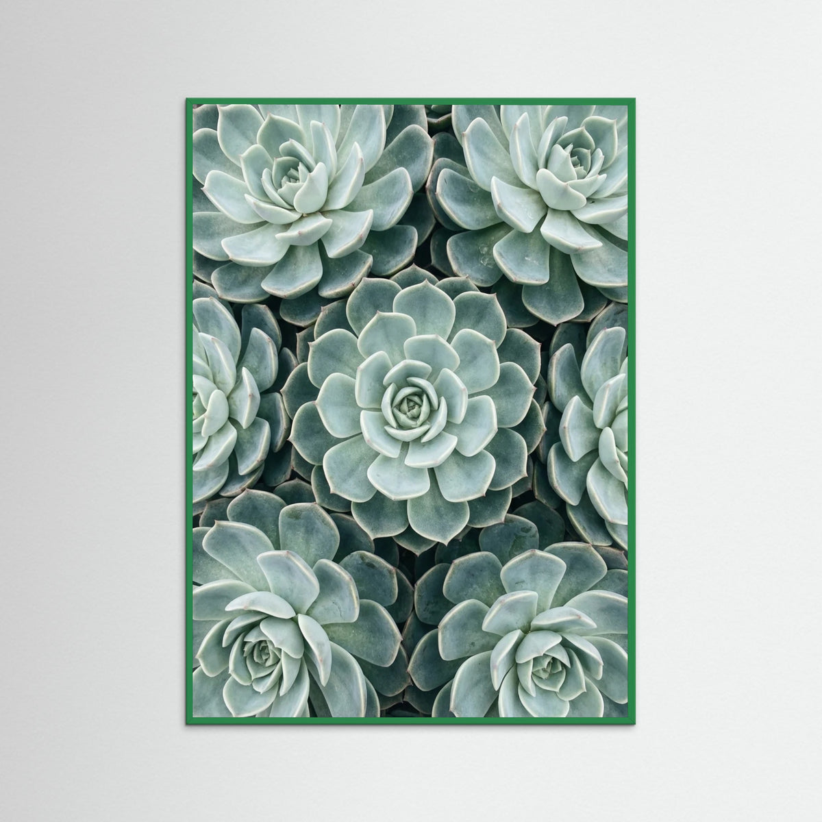Green Wood Cactus Array