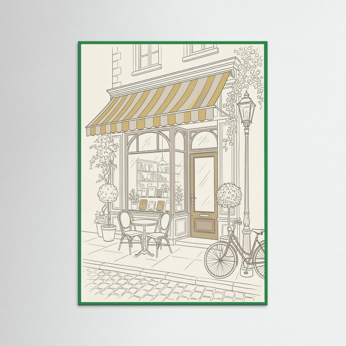 Green Wood Cafe Serenity Sketch