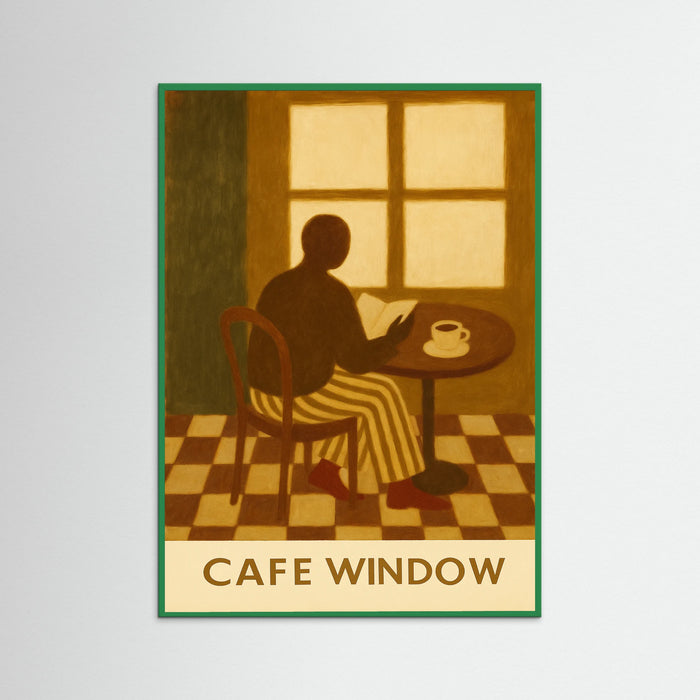 Green Wood Cafe Window