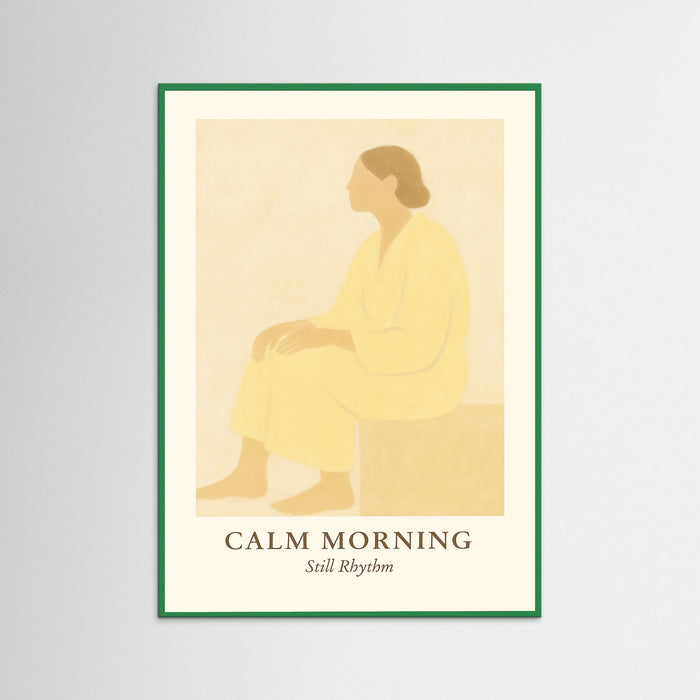Green Wood Calm morning