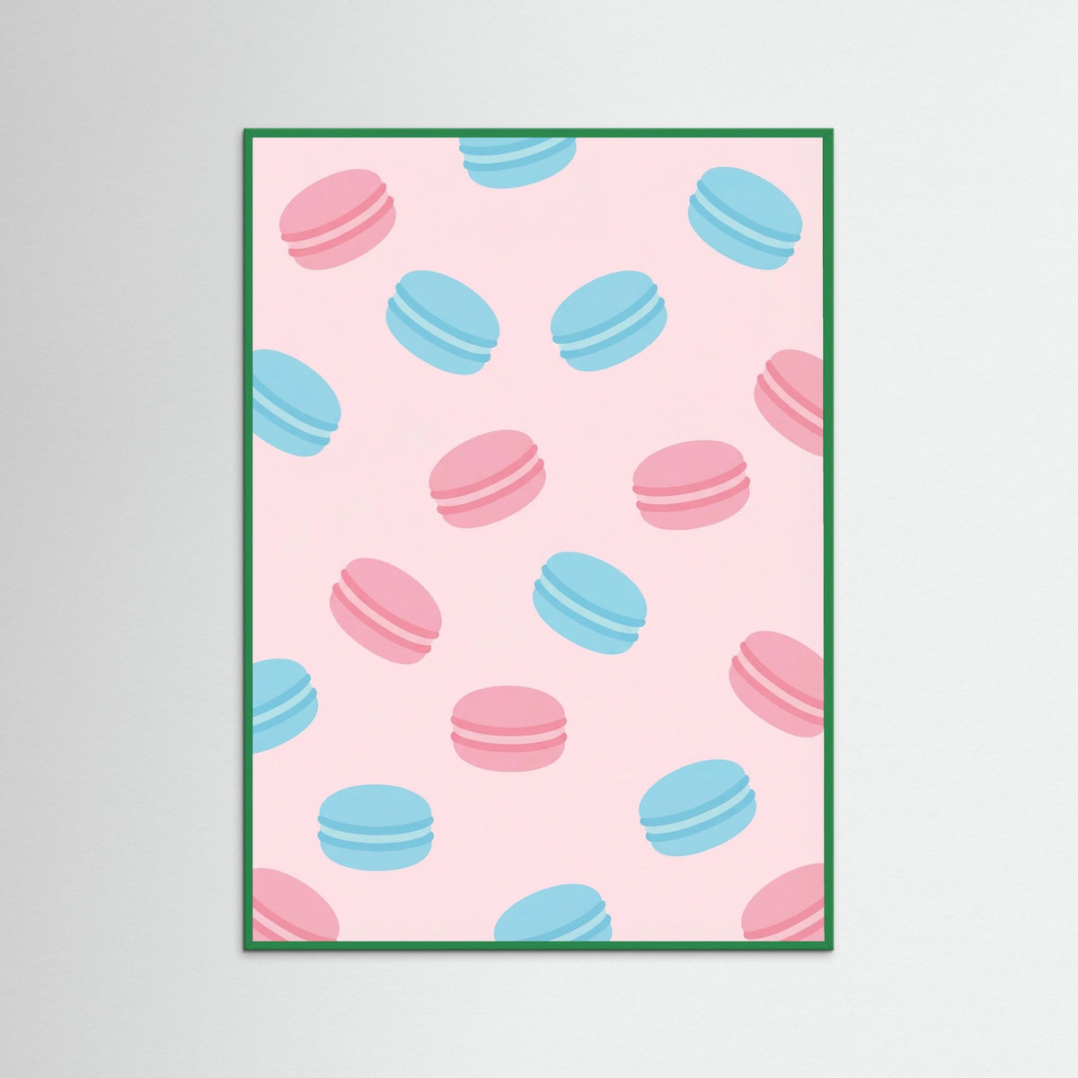 Green Wood Candy Bear Grid