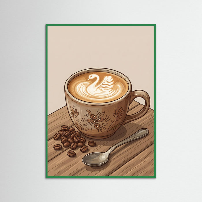 Green Wood Cappuccino Bliss