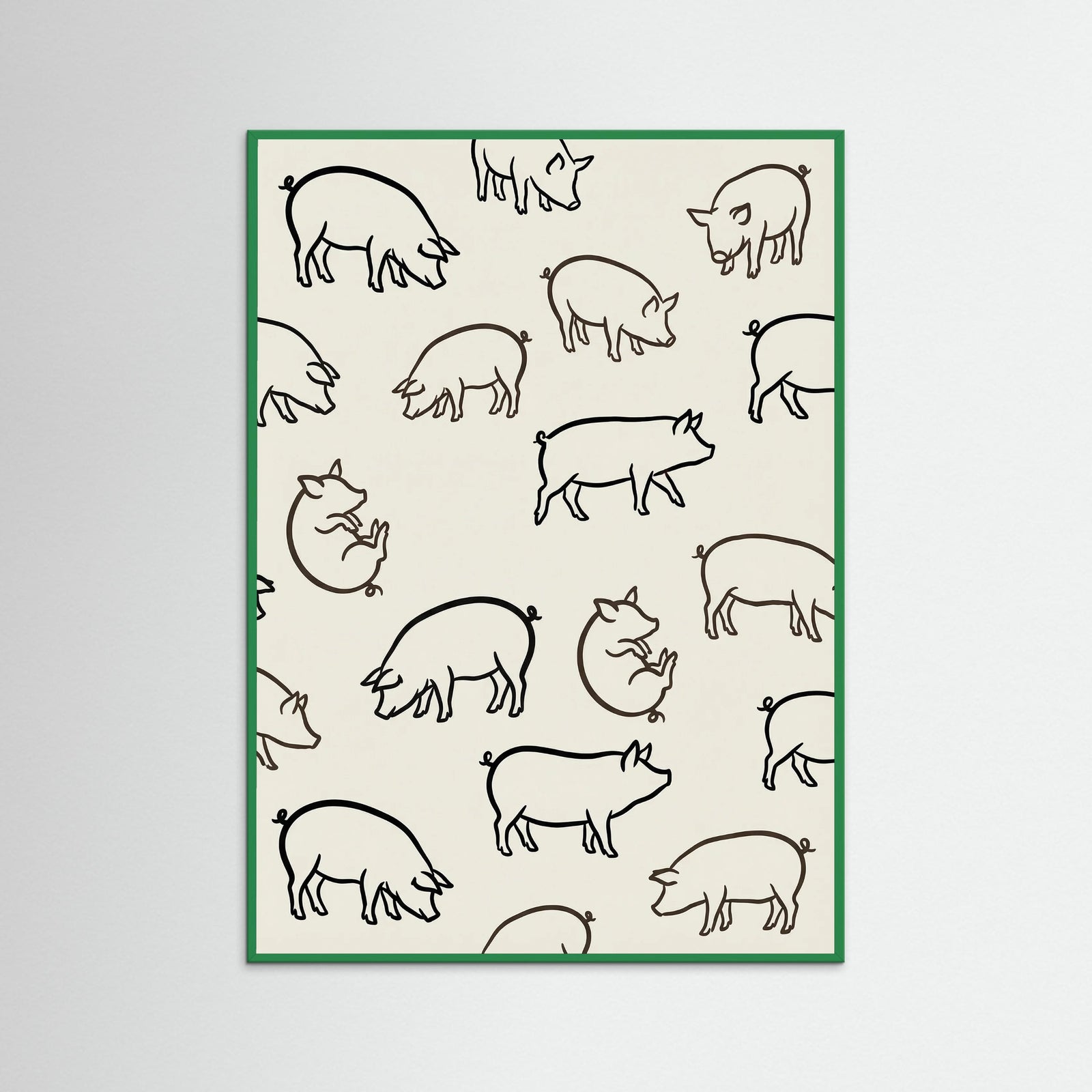 Green Wood Cattle Grid