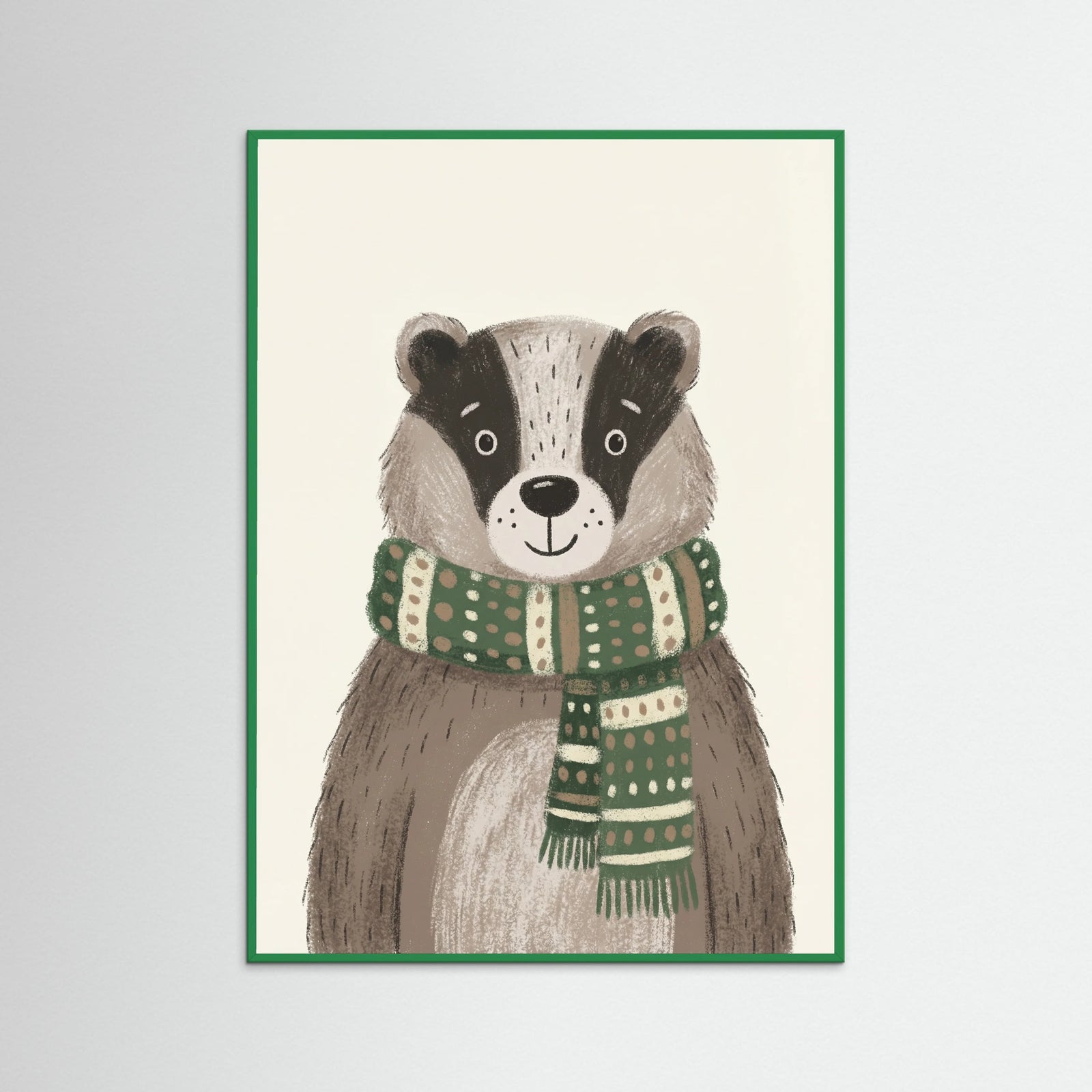 Green Wood Celebration Bear