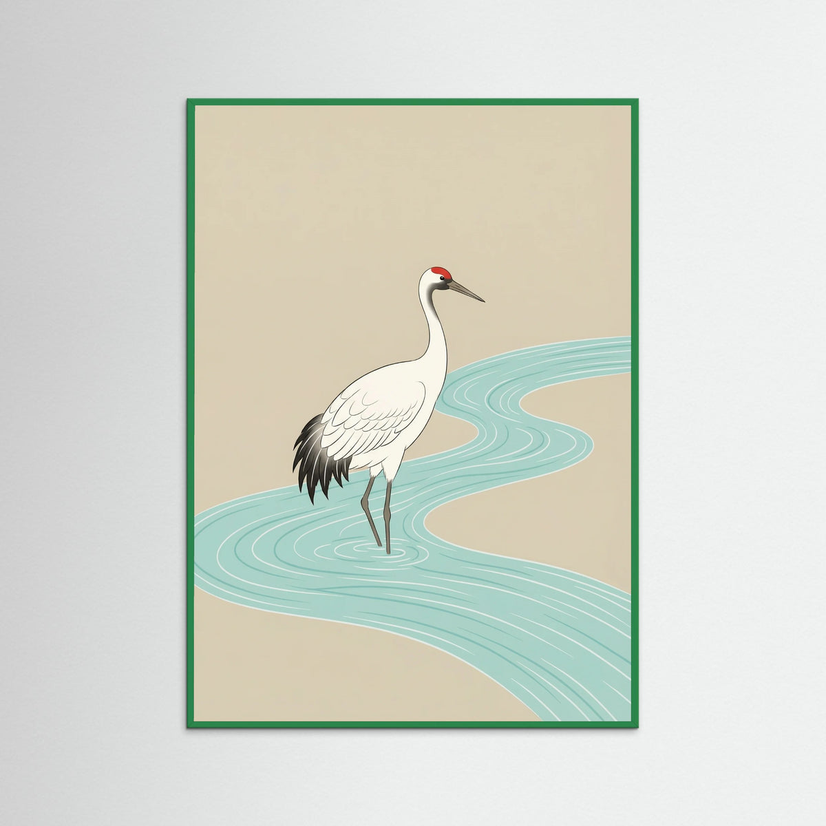 Green Wood Celestial Phoenix