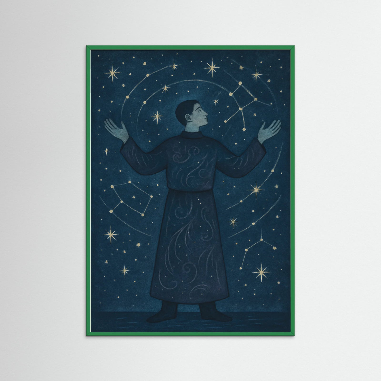 Green Wood Celestial Waltz