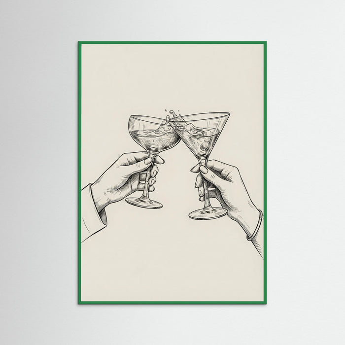 Green Wood Cheers Together