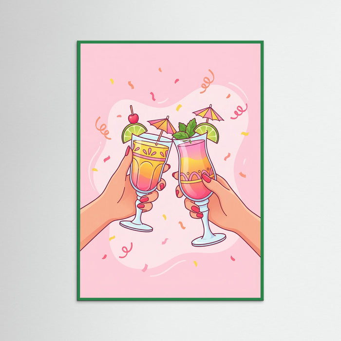 Green Wood Cheers to Fun