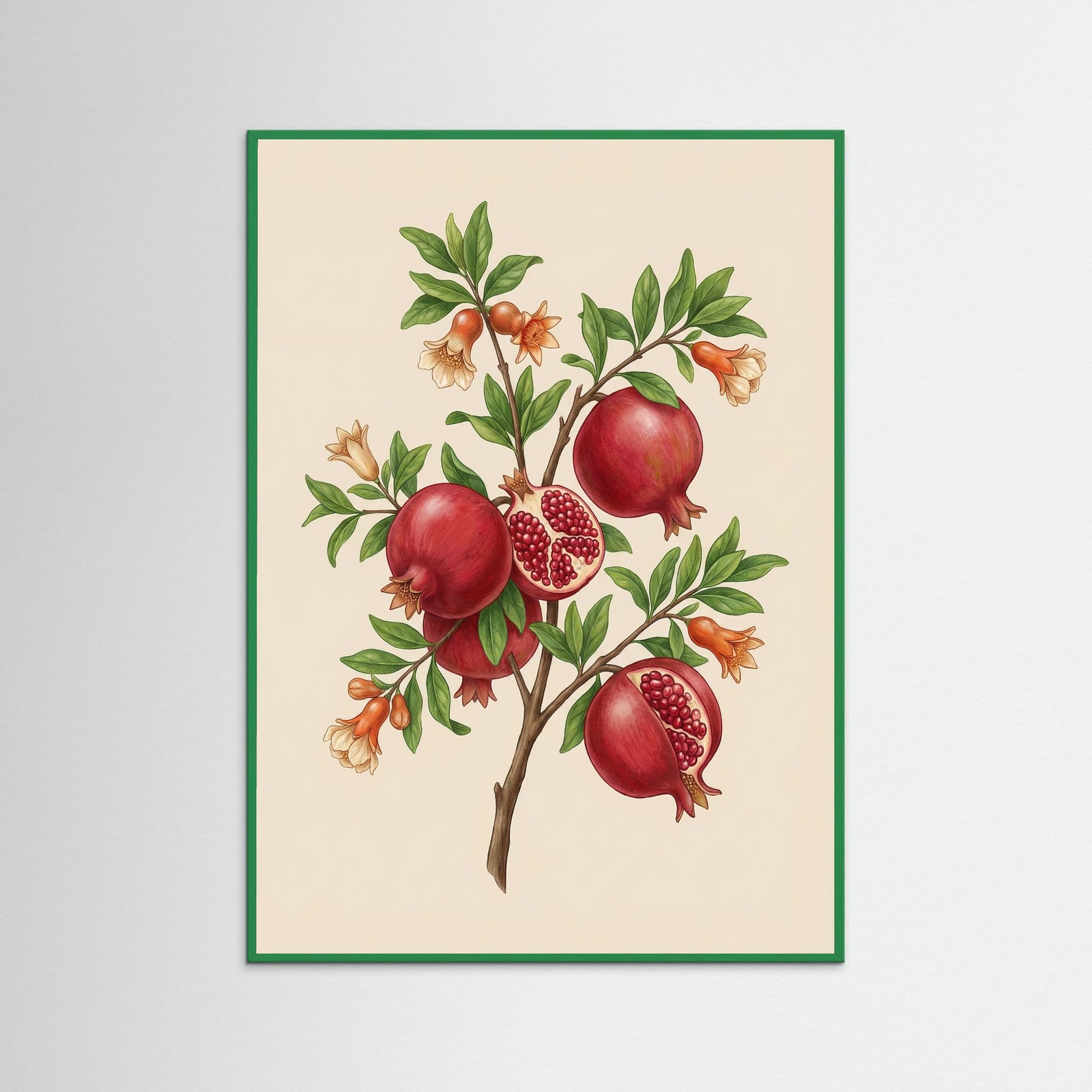 Green Wood Citrus Bloom Study