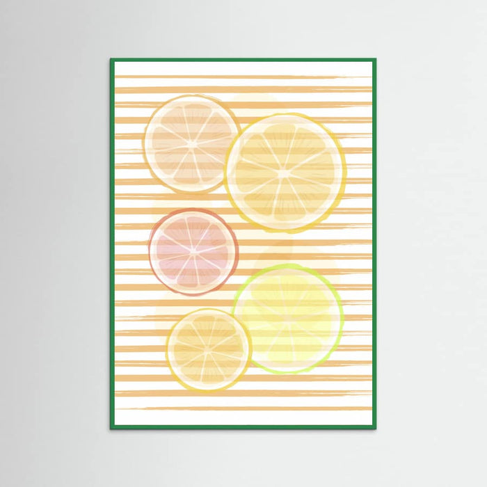 Citrus Poster – poster and art print