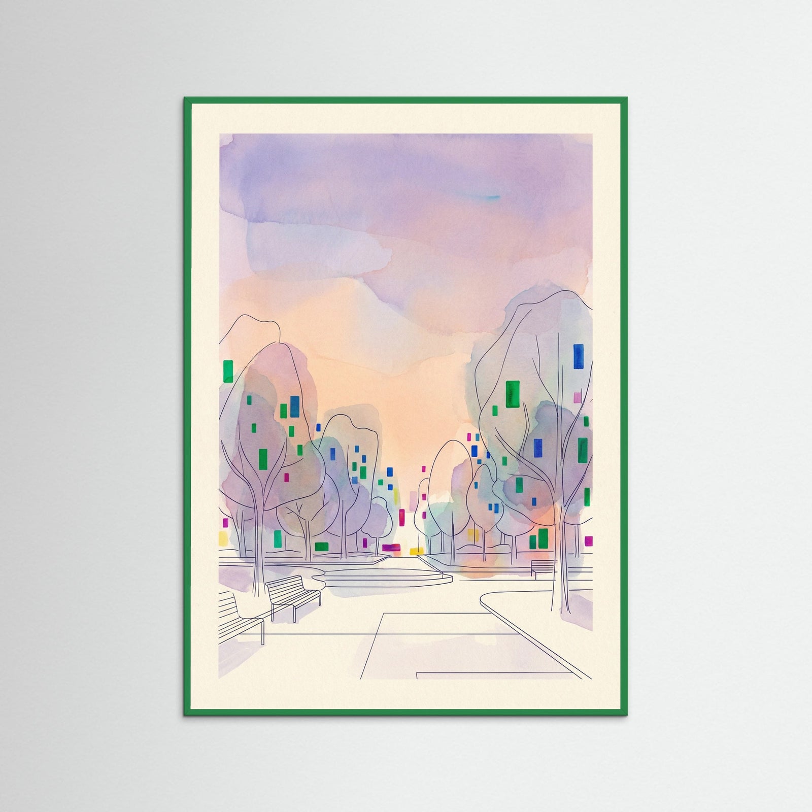 Green Wood City Whispers