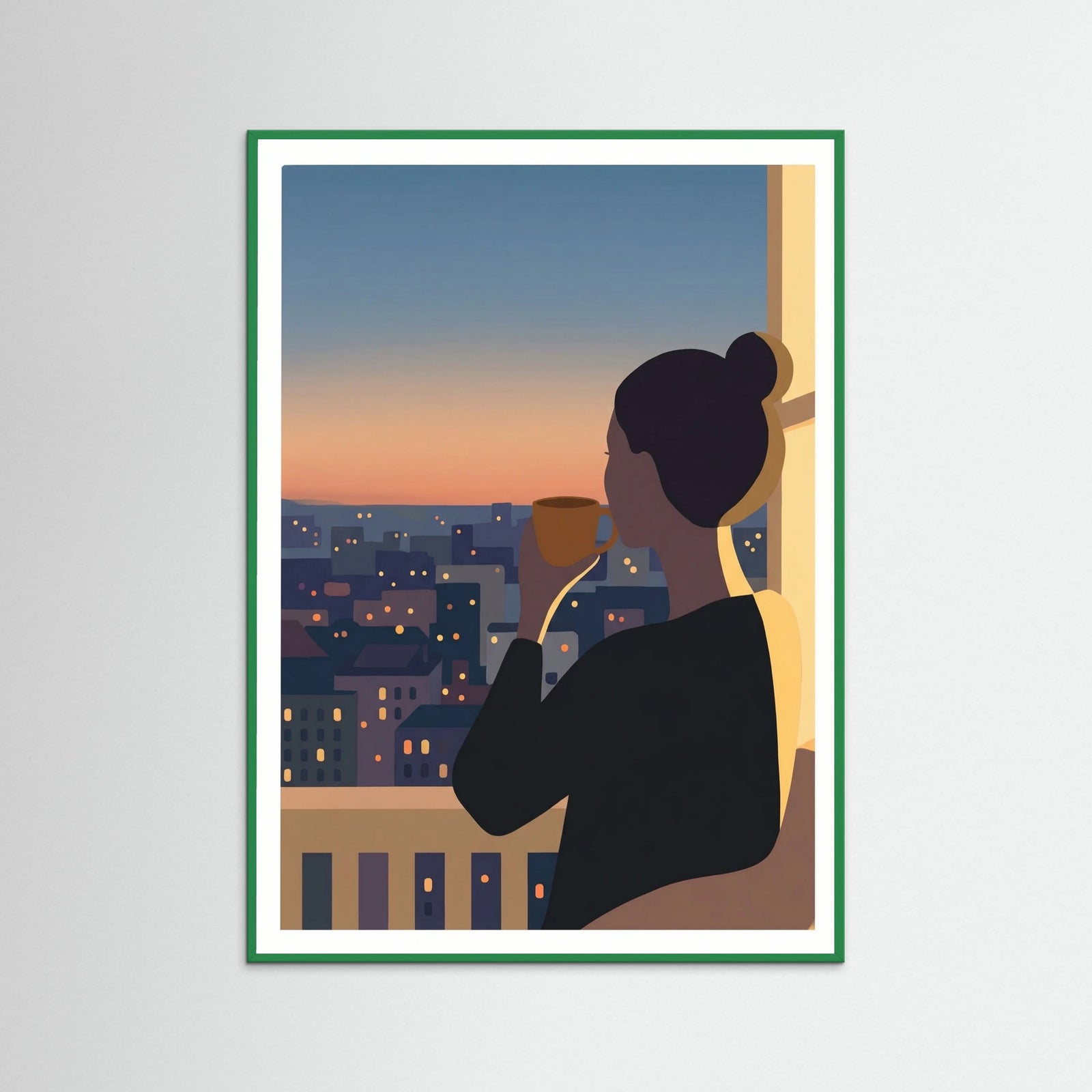 Green Wood Coastal Calm