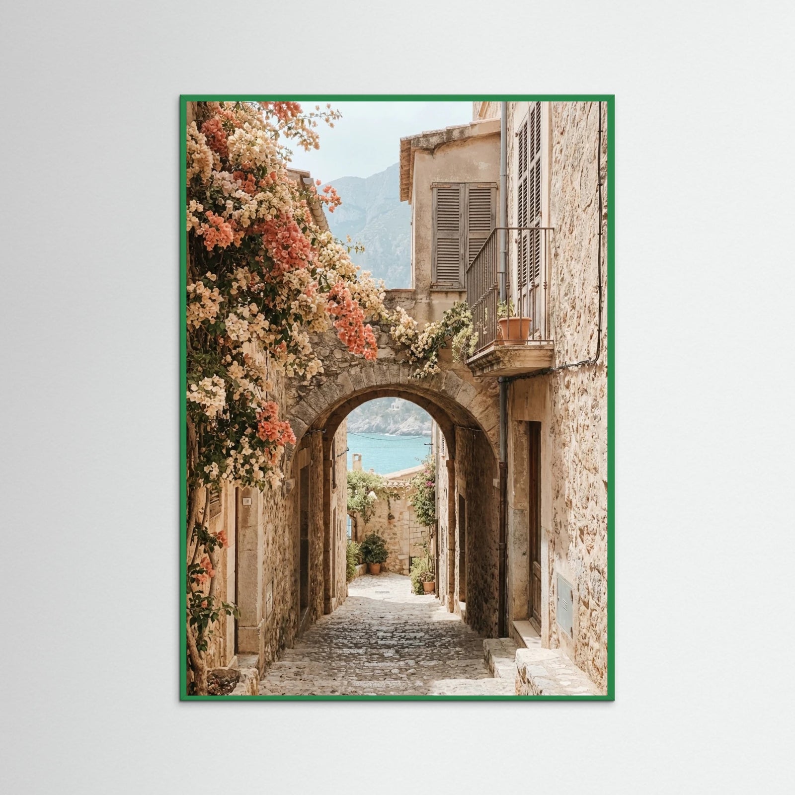 Green Wood Coastal Charm