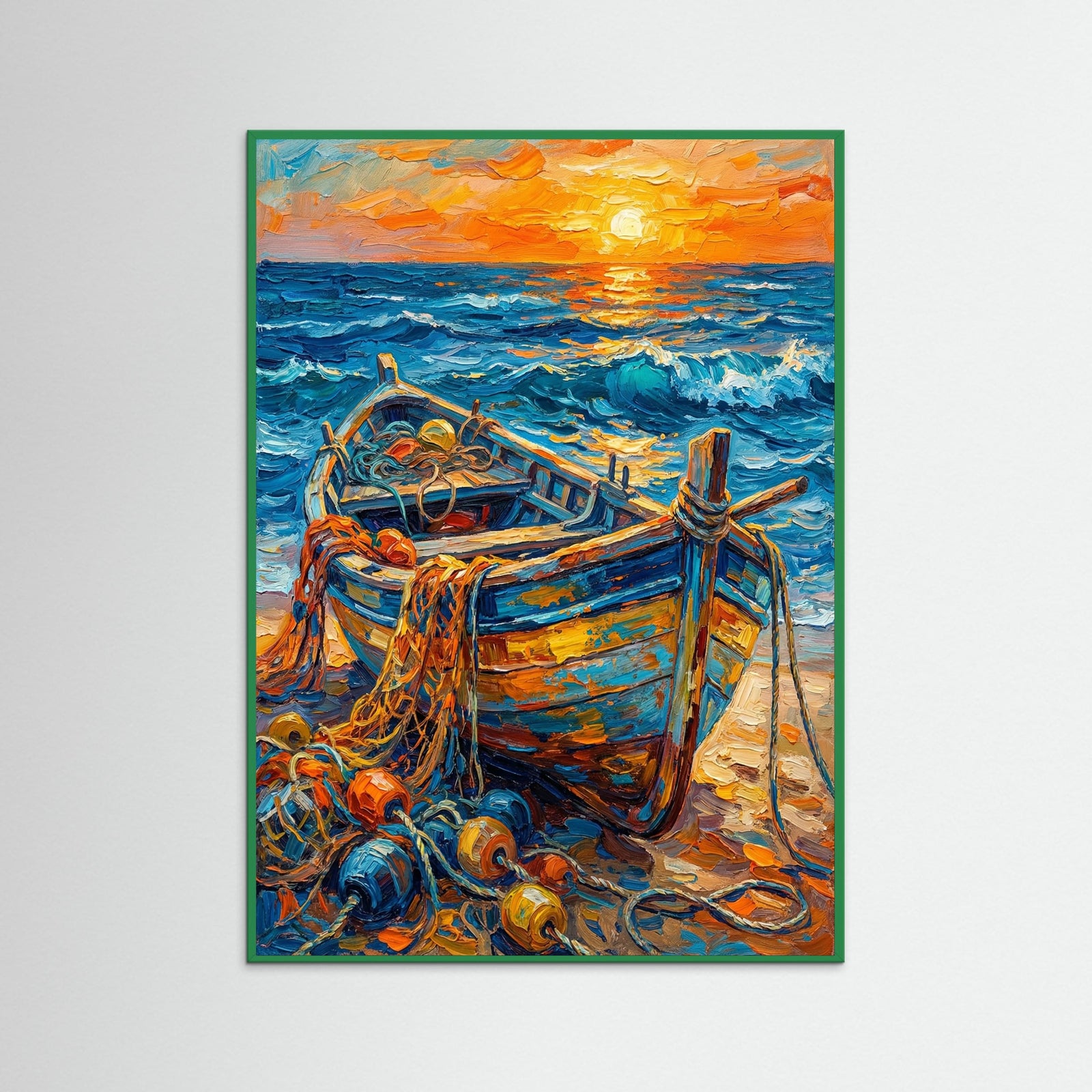 Green Wood Coastal Citrus Serenity
