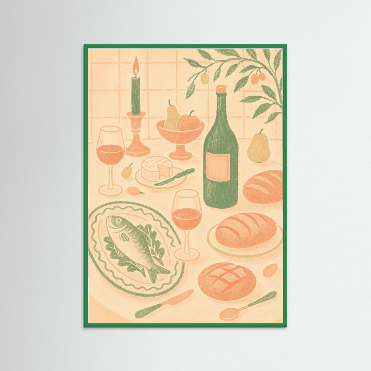 Green Wood Coastal Cuisine Elegance