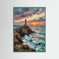 Green Wood Coastal Impression