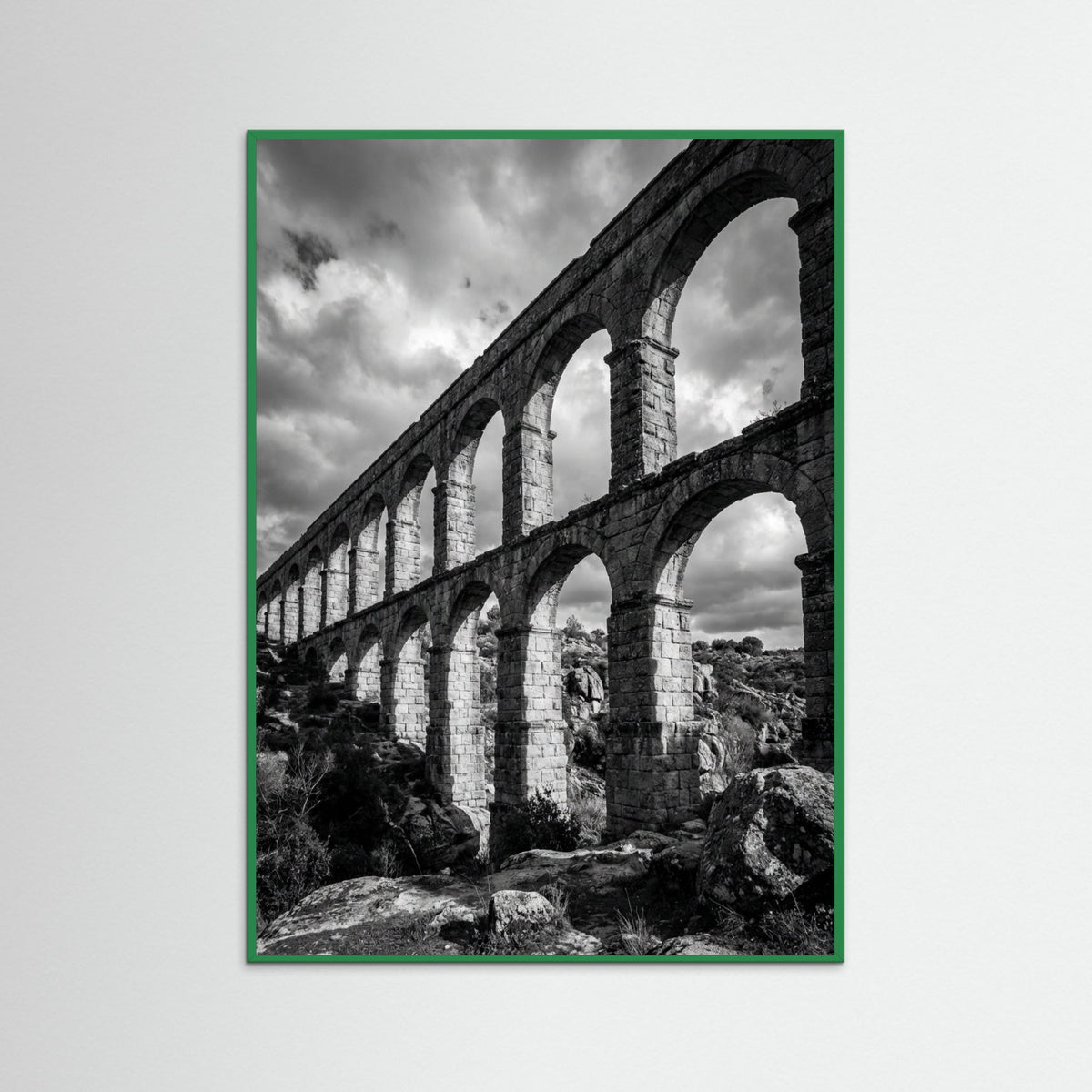 Green Wood Coastal Serenity