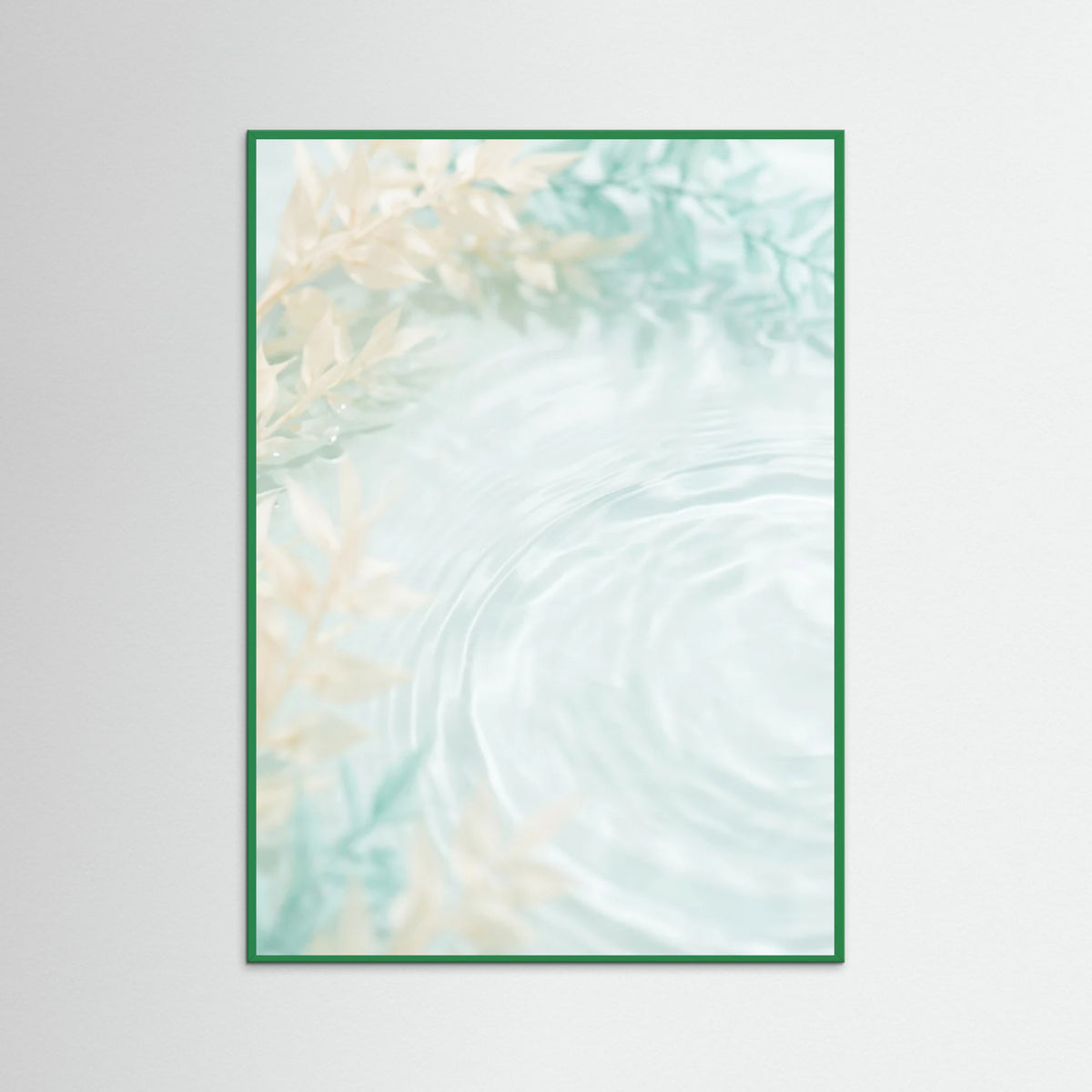 Green Wood Coastal Serenity