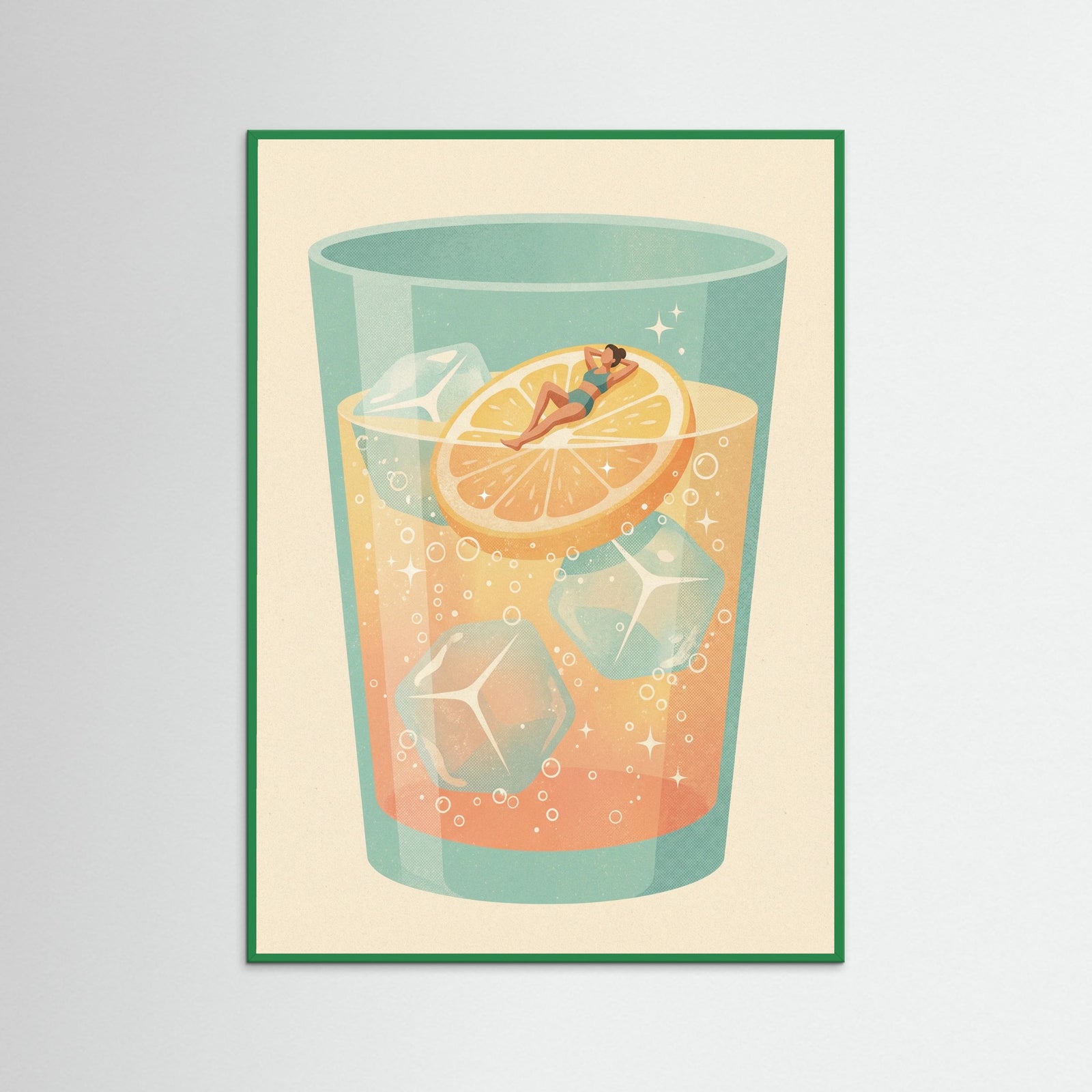 Green Wood Cocktail Oasis