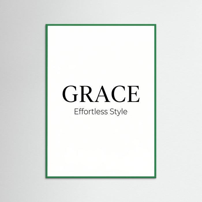 Green Wood Coco Chic Typography