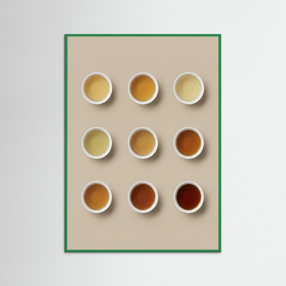Green Wood Coffee Gradient