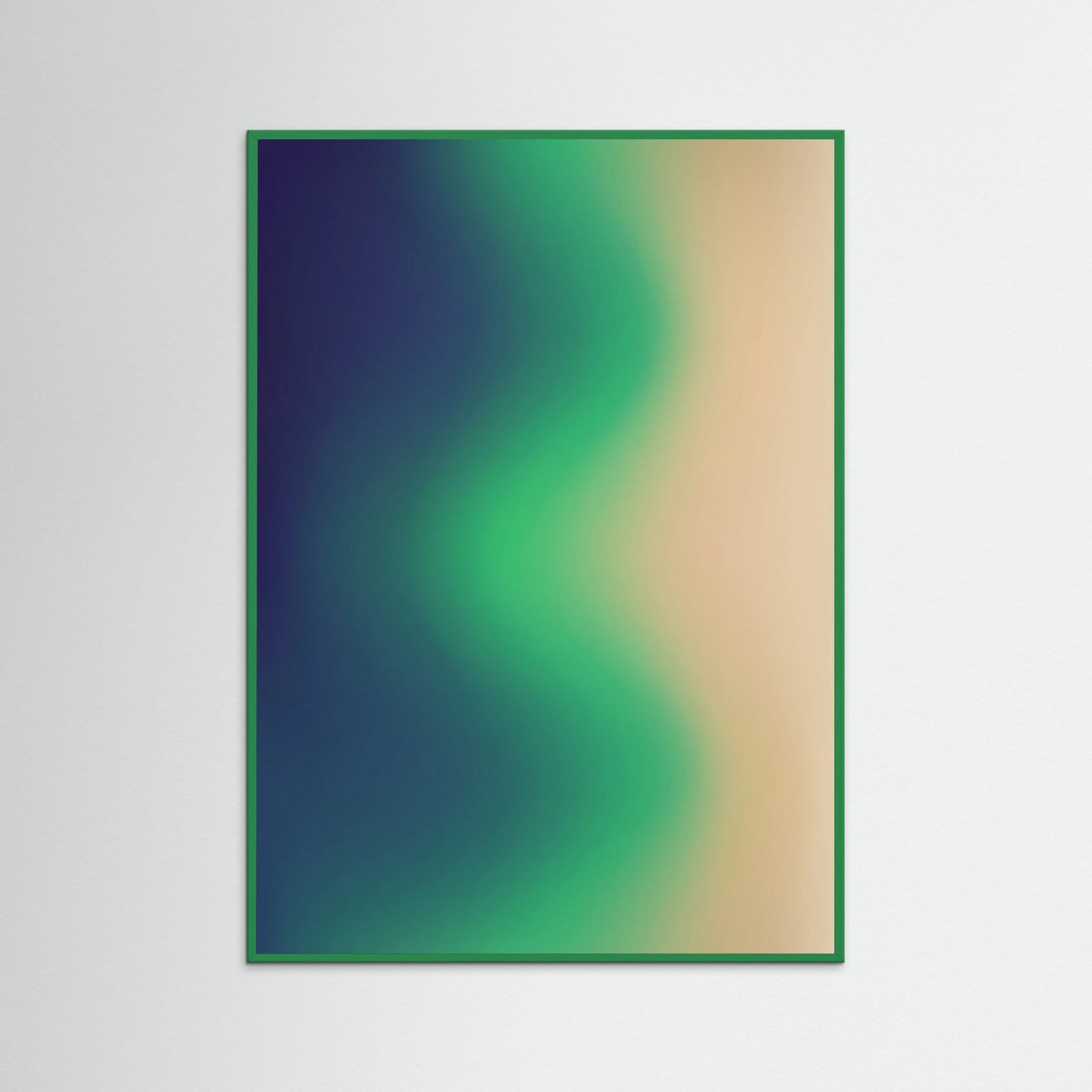 Green Wood Color Drift