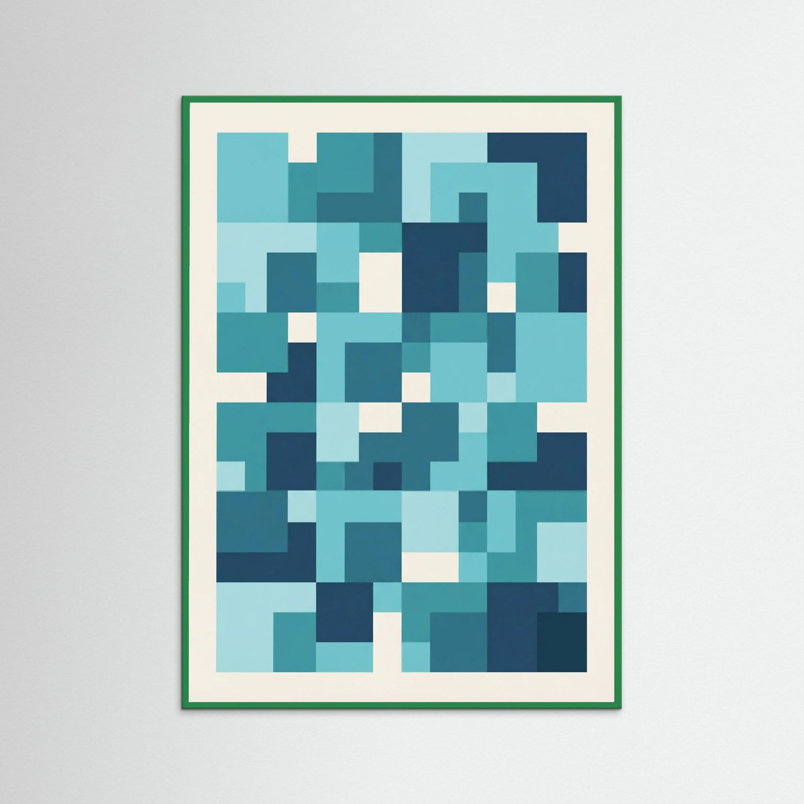 Green Wood Concentric Harmony