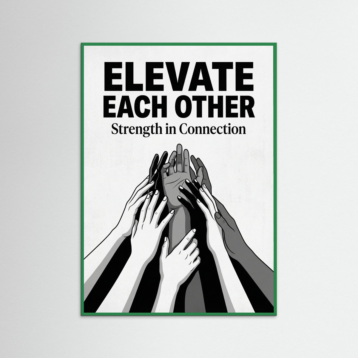 Green Wood Confident Crew