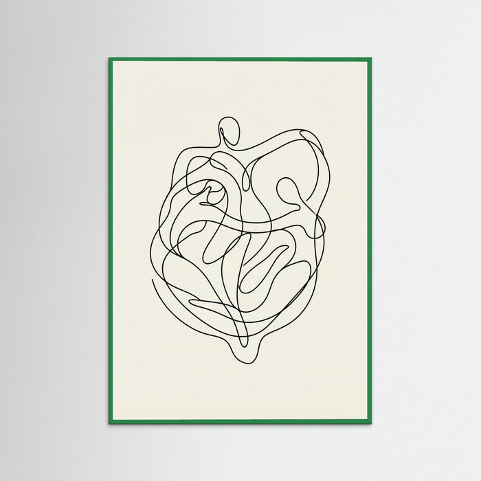 Green Wood Connected Faces