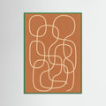 Green Wood Contour Puzzle