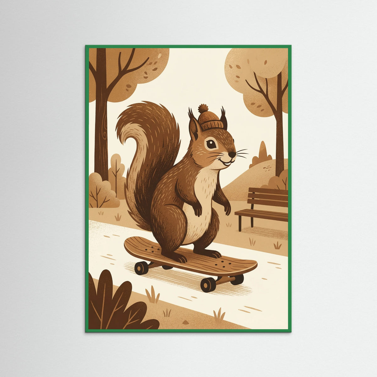Green Wood Cool Rider