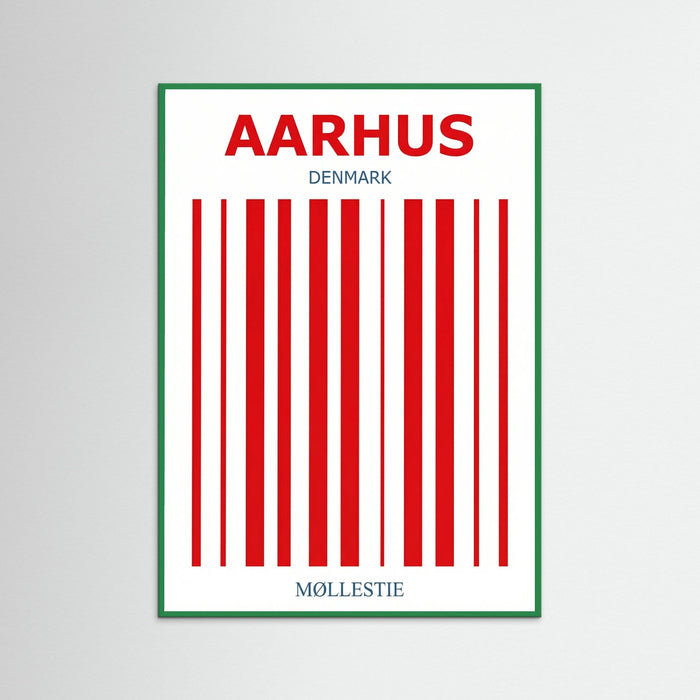Green Wood Copenhagen Stripes