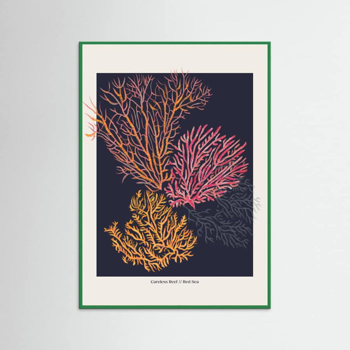 Affiche Coral Garden Careless Reef – affiche et impression d’art