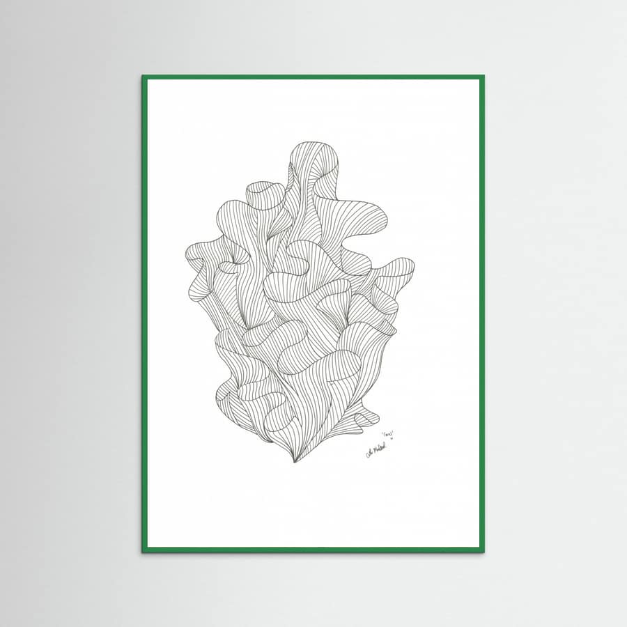 Poster Coral Jpeg – poster e stampa artistica