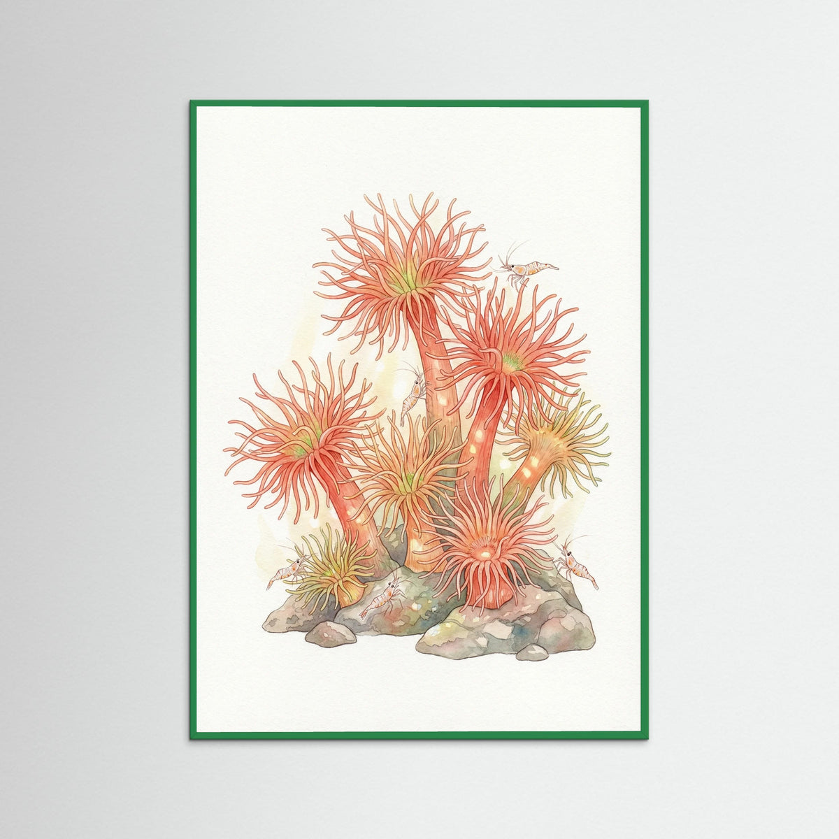 Green Wood Coral Reef Dance