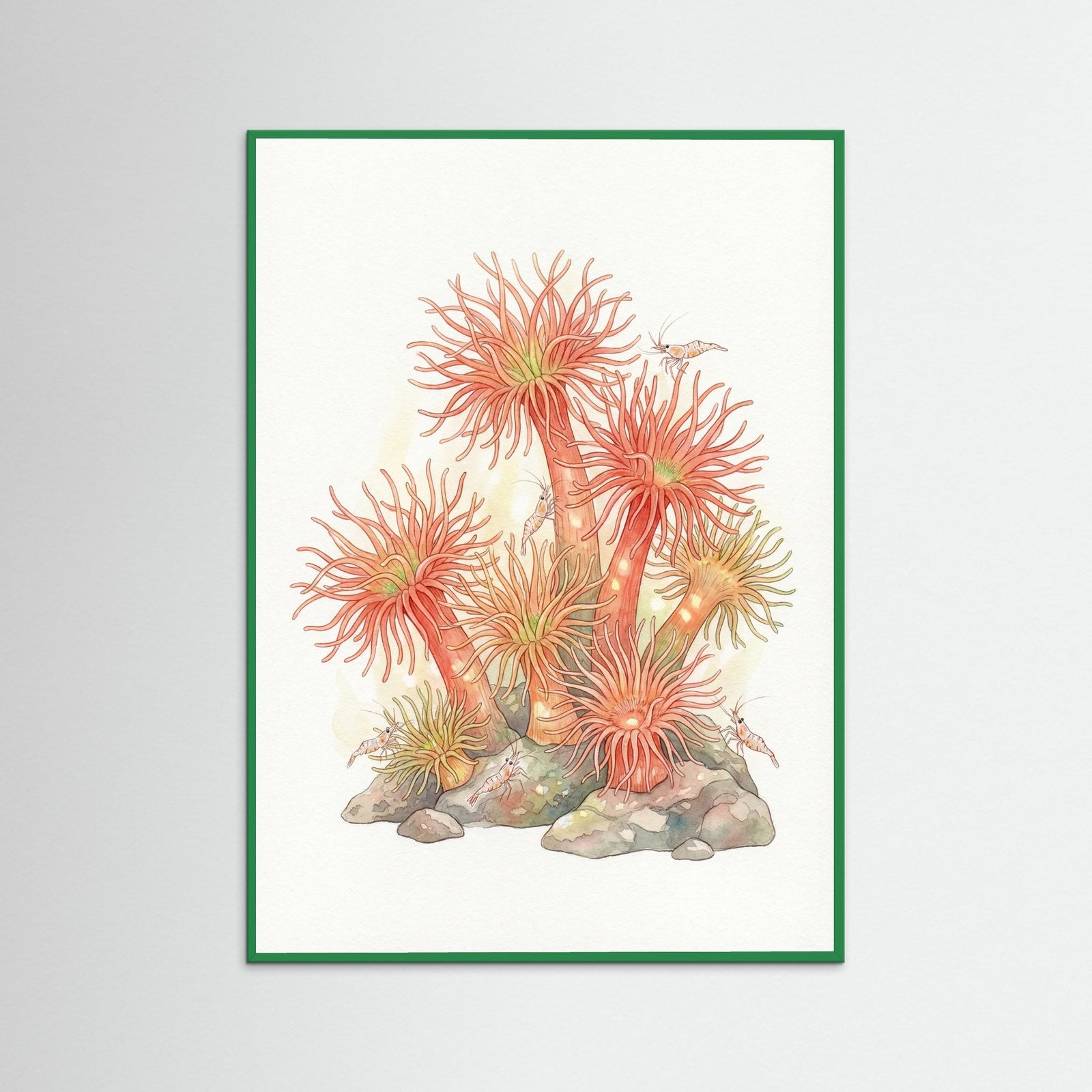 Green Wood Coral Reef Dance