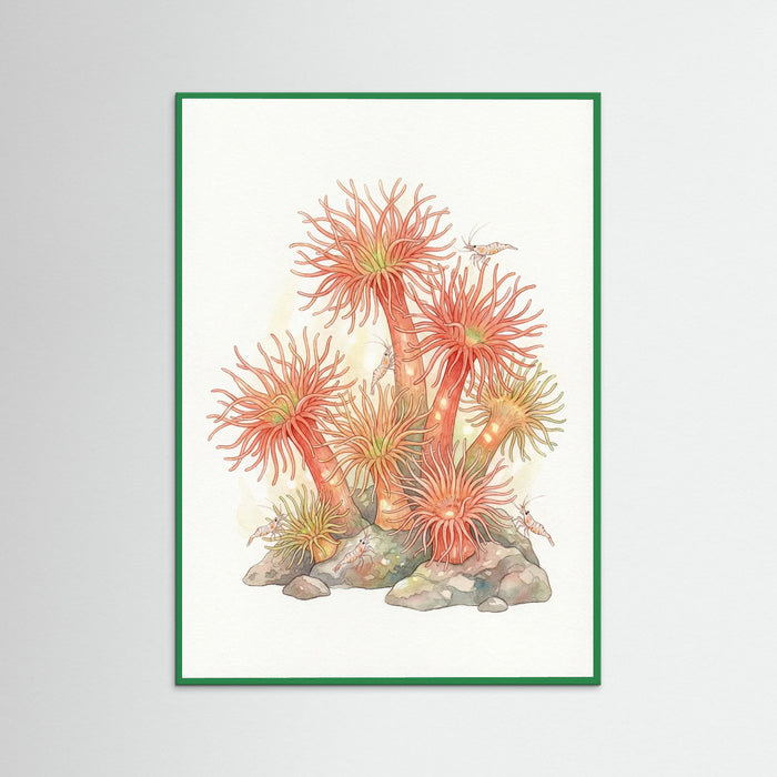 Green Wood Coral Reef Dance