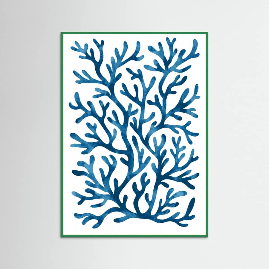 Coral pattern II Poster – poster and art print