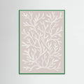 Coral pattern II Poster – poster and art print