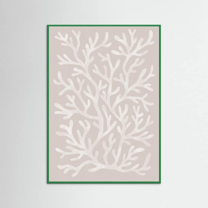Coral pattern II Poster – poster and art print