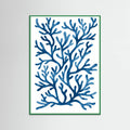 Coral pattern Poster – poster and art print
