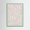 Coral pattern Poster – poster and art print
