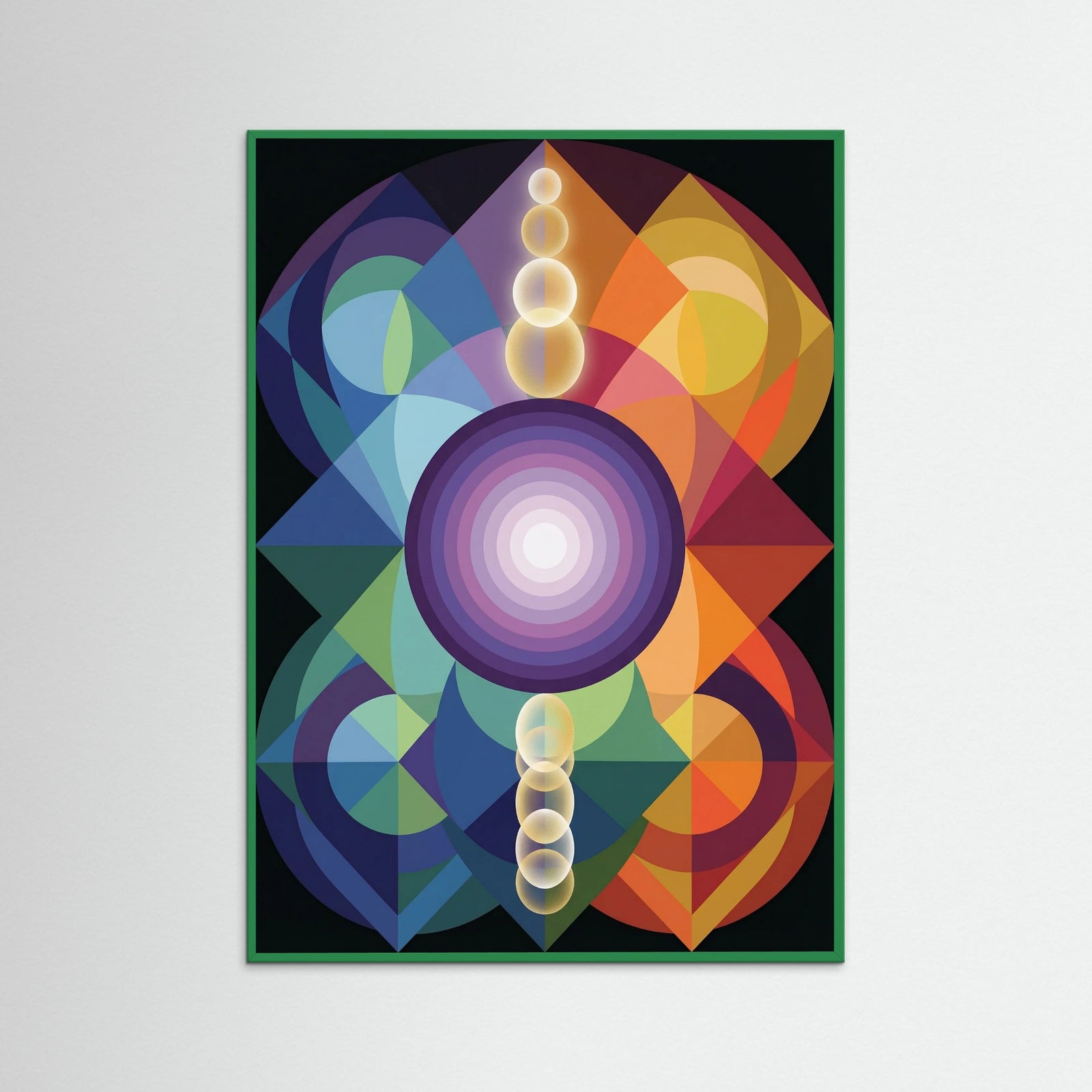 Green Wood Cosmic Color Ascent