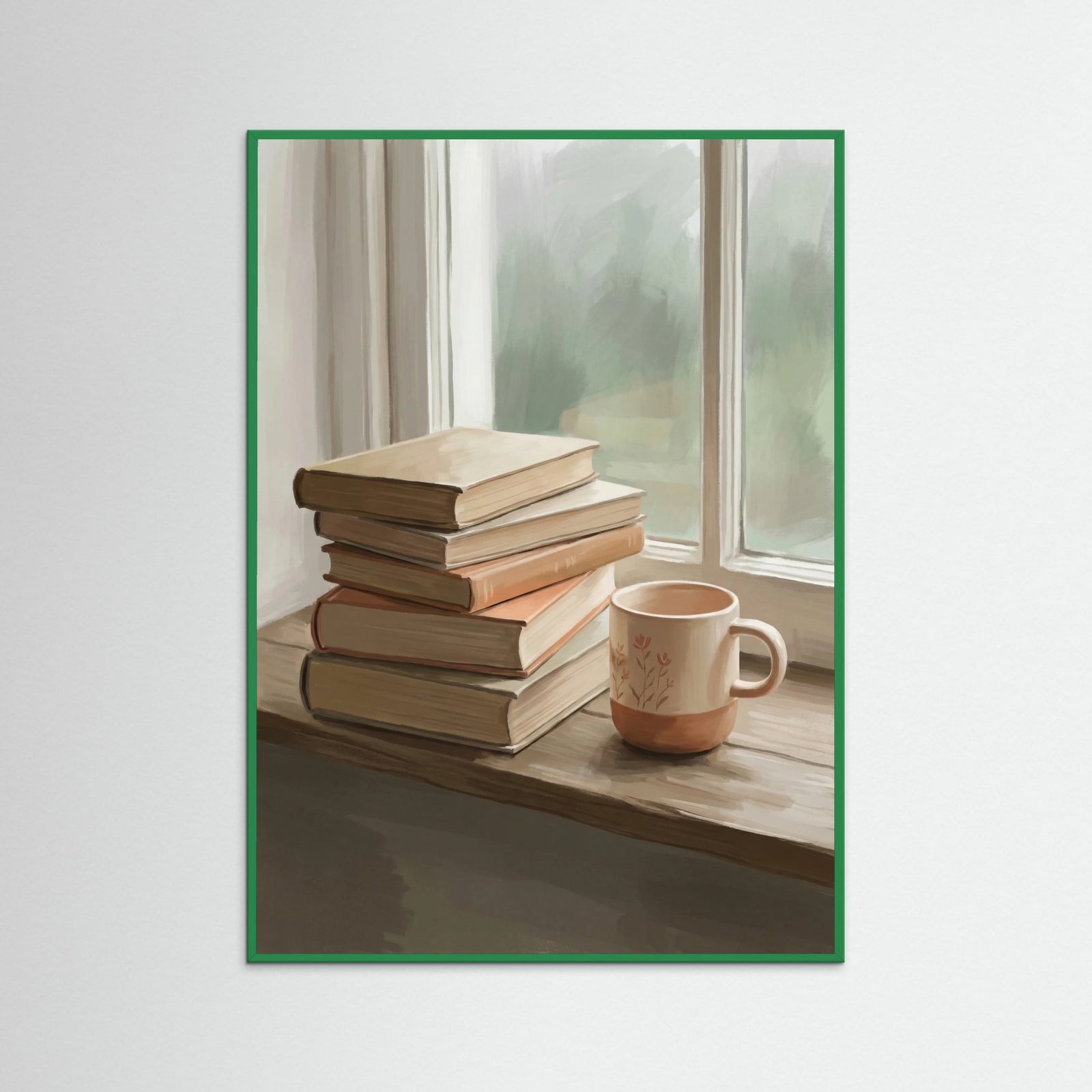 Green Wood Cozy Creative Break